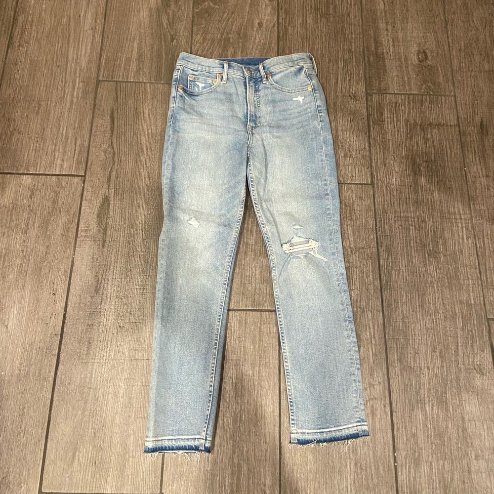 GAP High Rise Cigarette Jeans - Picture 2 of 5